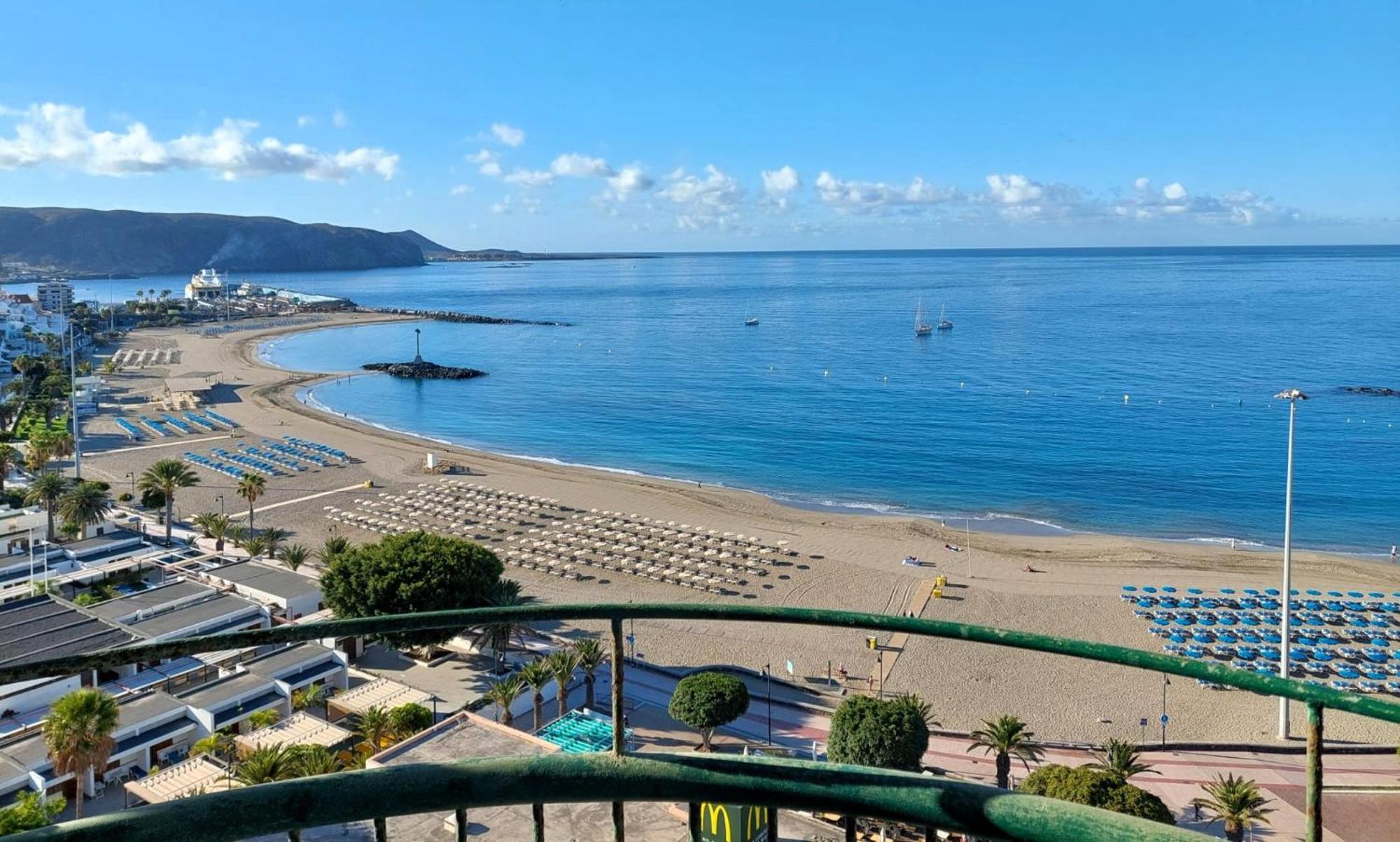 Ferienwohnung Frontal Ocean View Torres Del Sol Los Cristianos  Exterior foto